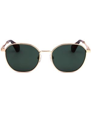 Vivienne Westwood Oval Frame Sunglasses - Green