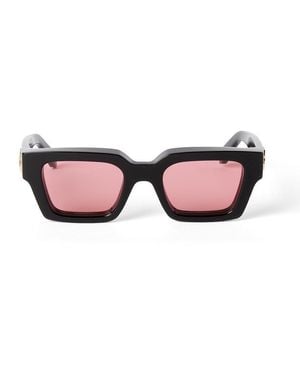 Off-White c/o Virgil Abloh Square Frame Sunglasses - Pink