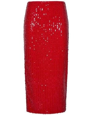 ROTATE BIRGER CHRISTENSEN Midi Skirts - Red