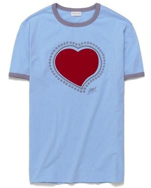 Dries Van Noten Archive Crewneck T-Shirt - Blue