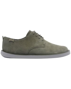 Camper Wagon Derby Shoes - Green