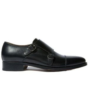 SCAROSSO Firenze Monk Shoes - Black