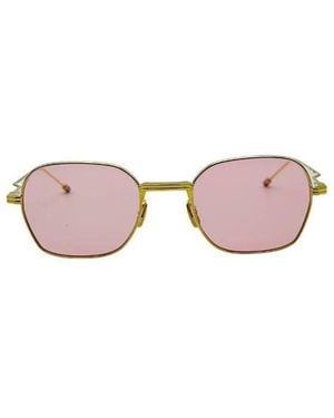Thom Browne Square Frame Sunglasses - Pink