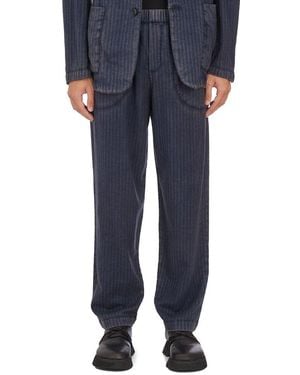 Barena Straight-Leg Pants - Blue