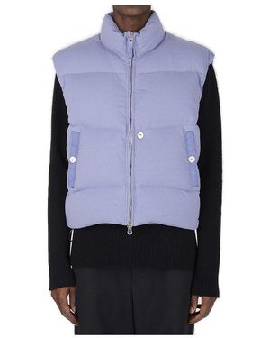 Stone Island Shadow Project Padded Down Gilet - Blue