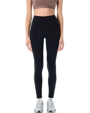 Nike One High-Waisted Full-Length Leggings - Blue