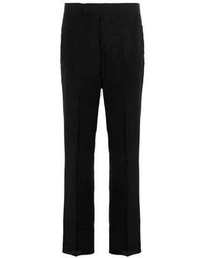 SAPIO Jacquard Patterned Pants - Black