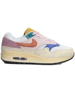 Nike Air Max 1 Lace-Up Trainers - White