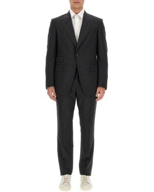 Tom Ford Shelton Two-Piece Tailored Suit - Black