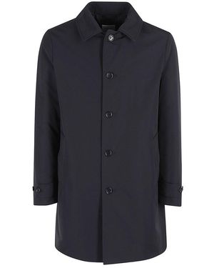 Aspesi Vodka Waterproof Trench Coat - Blue