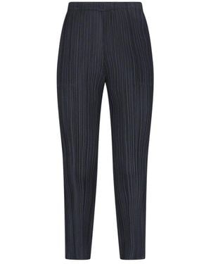 Pleats Please Issey Miyake Pants - Blue