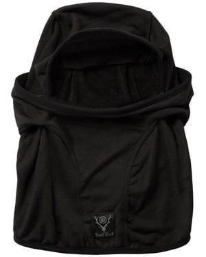 South2 West8 Balaclava With Logo Patch - Black
