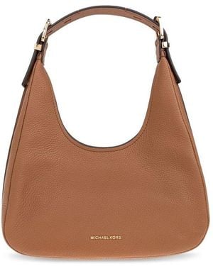 MICHAEL Michael Kors Nolita Small Hobo Shoulder Bag - Brown