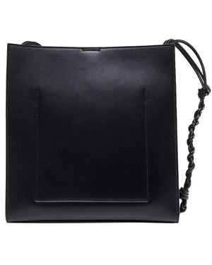 Jil Sander Shoulder Bag With Logo in Black for Men | Lyst