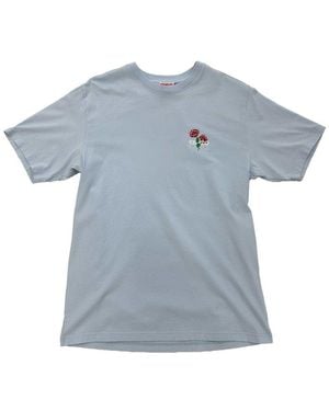 KENZO Floral Printed T-Shirt - Blue