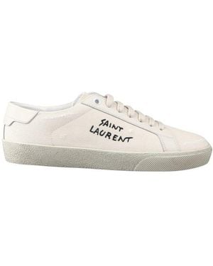 Saint Laurent Court Classic Sl/06 Trainers - White