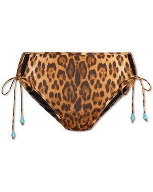 La Perla Chic Tie-Side Activewear - Brown