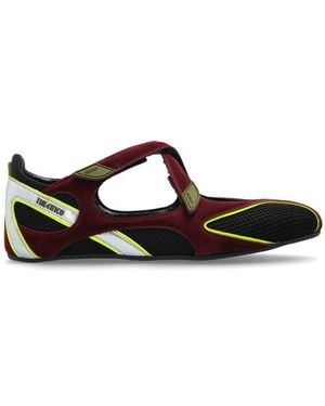The Attico Floor 01 Ballerina Flats - Black
