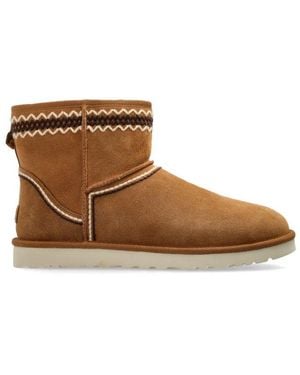 UGG Classic Mini Atherson Ankle Boots - Brown