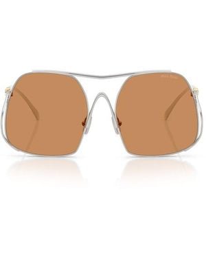 Miu Miu Aviator Sunglasses - Pink