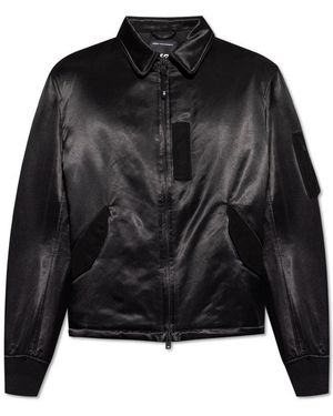 Y-3 Bomber Regular Fit Jacket - Black