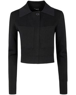 JOSEPH Cropped Jacket - Black