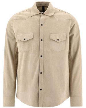 Tagliatore Wayne Utility Overshirt - Natural