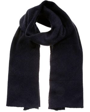 Roberto Collina Classic Knitted Scarf - Blue