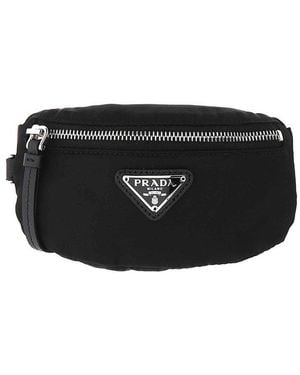 Prada Nylon Wrist Pouch - Black