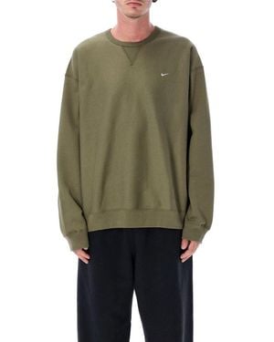 Nike Solo Swoosh Sweatshirt - Green