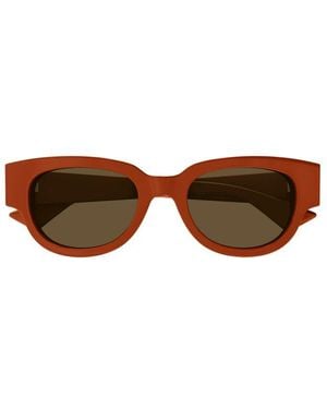 Bottega Veneta Cat Eye Frame Sunglasses - Orange