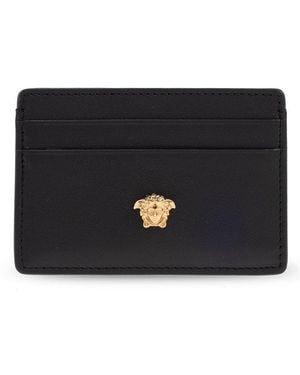 Versace La Medusa Card Holder - Black