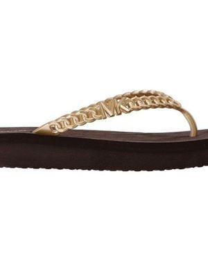 Michael Kors Zaza Platform Flip Flops - Multicolour