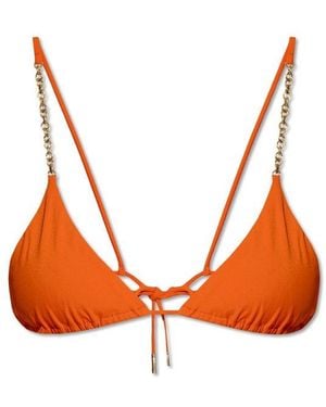 Saint Laurent Swimsuit Top, ' - Orange