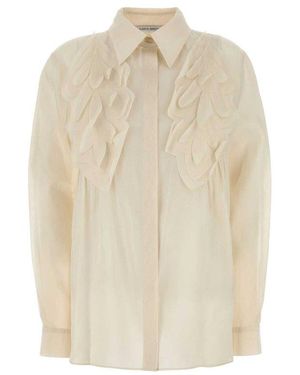 Alberta Ferretti Shirts - Natural