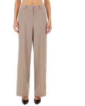 Theory Relaxed Fit Pants - Natural