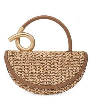 Cult Gaia Azariah Interwoven Tote Bag - Metallic