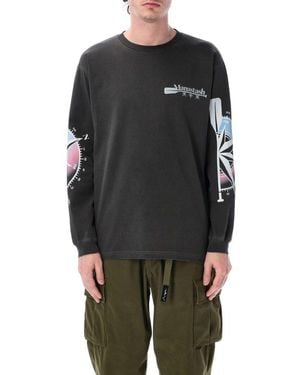 Manastash Canoe Club Long Sleeve Tee - Grey
