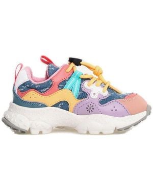 Flower Mountain Yamano 3 Lace-Up Trainers - Multicolour
