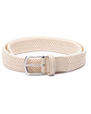 Anderson's Braided Belt - Natural