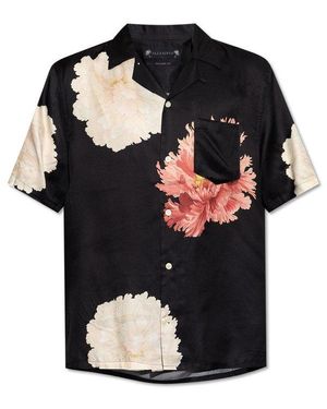 AllSaints Shirt Fleur - Black