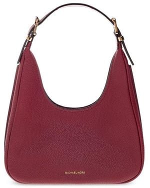 MICHAEL Michael Kors Nolita Small Hobo Shoulder Bag - Red