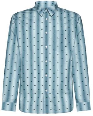 Maison Kitsuné Maison Kitsune' Shirts - Blue