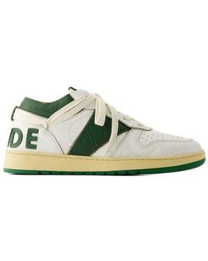Rhude Rhecess Low-Top Trainers - Green