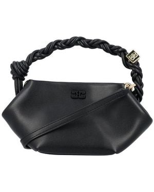 Ganni Mini Bou Tote Bag - Black
