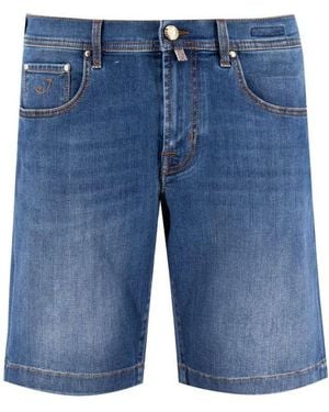 Jacob Cohen Denim Bermuda Shorts - Blue
