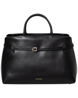 MANU Atelier Le Cambon 40 Top Handle Bag - Black