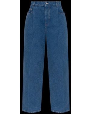 Marni Logo Patch Jeans - Black
