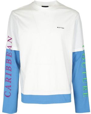 BOTTER Logo Sleeve T-Shirt - Blue