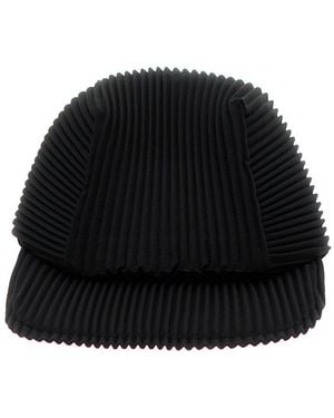 Homme Plissé Issey Miyake Pleated Baseball Cap - Black